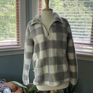 Abercrombie Fuzzy Quarter-zip